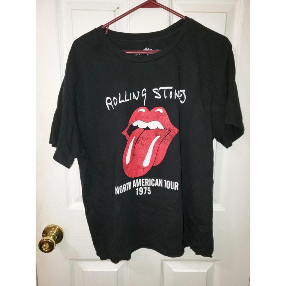 Rolling Stones 1975 Tour T-shirt  Size XL